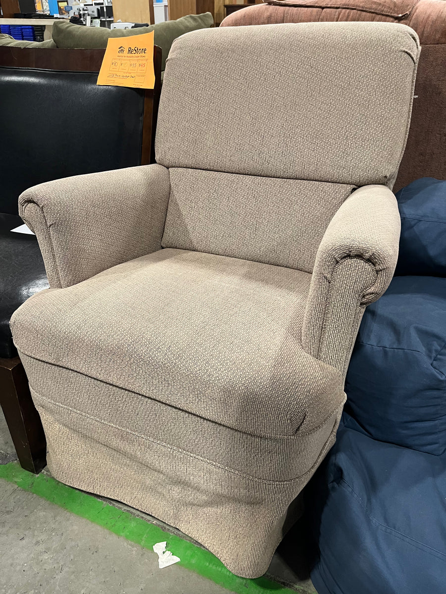 Swivel Armchair Habitat for Humanity Greater Ottawa ReStore