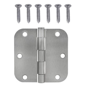 3 1/2-inch Stainless 5/8rd Door Hinge