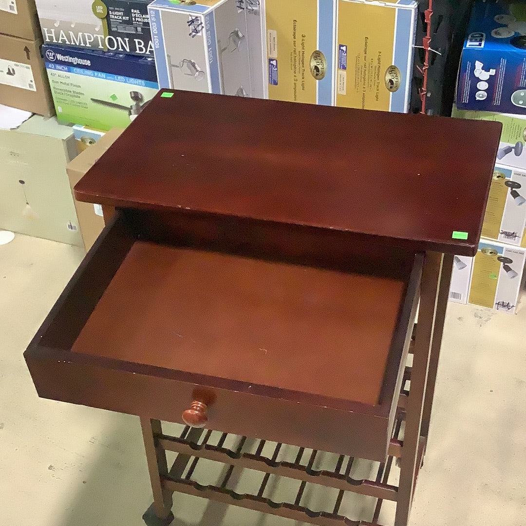 Rolling Wine Rack Habitat for Humanity Greater Ottawa ReStore