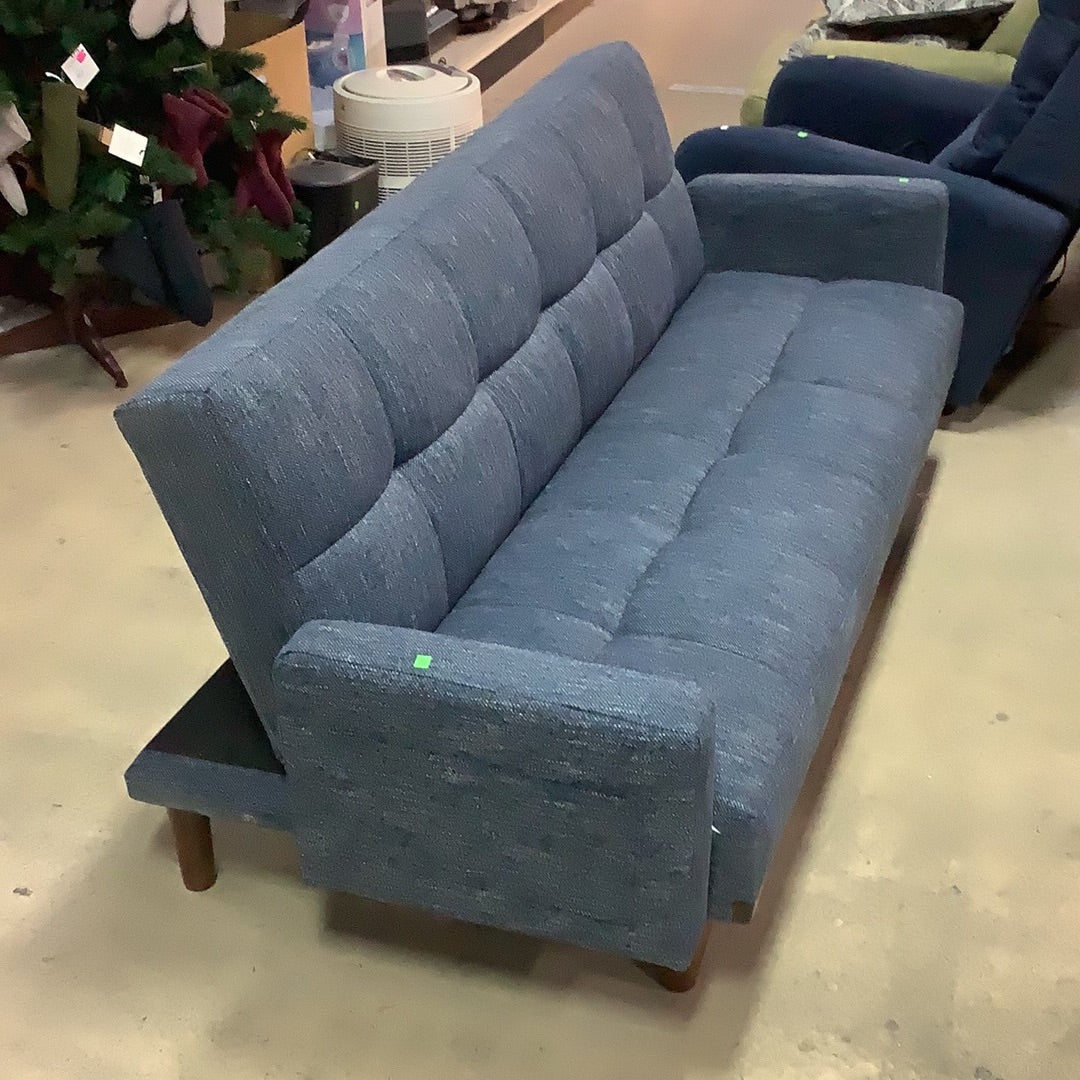Contemporary Blue Futon Habitat for Humanity Greater Ottawa ReStore