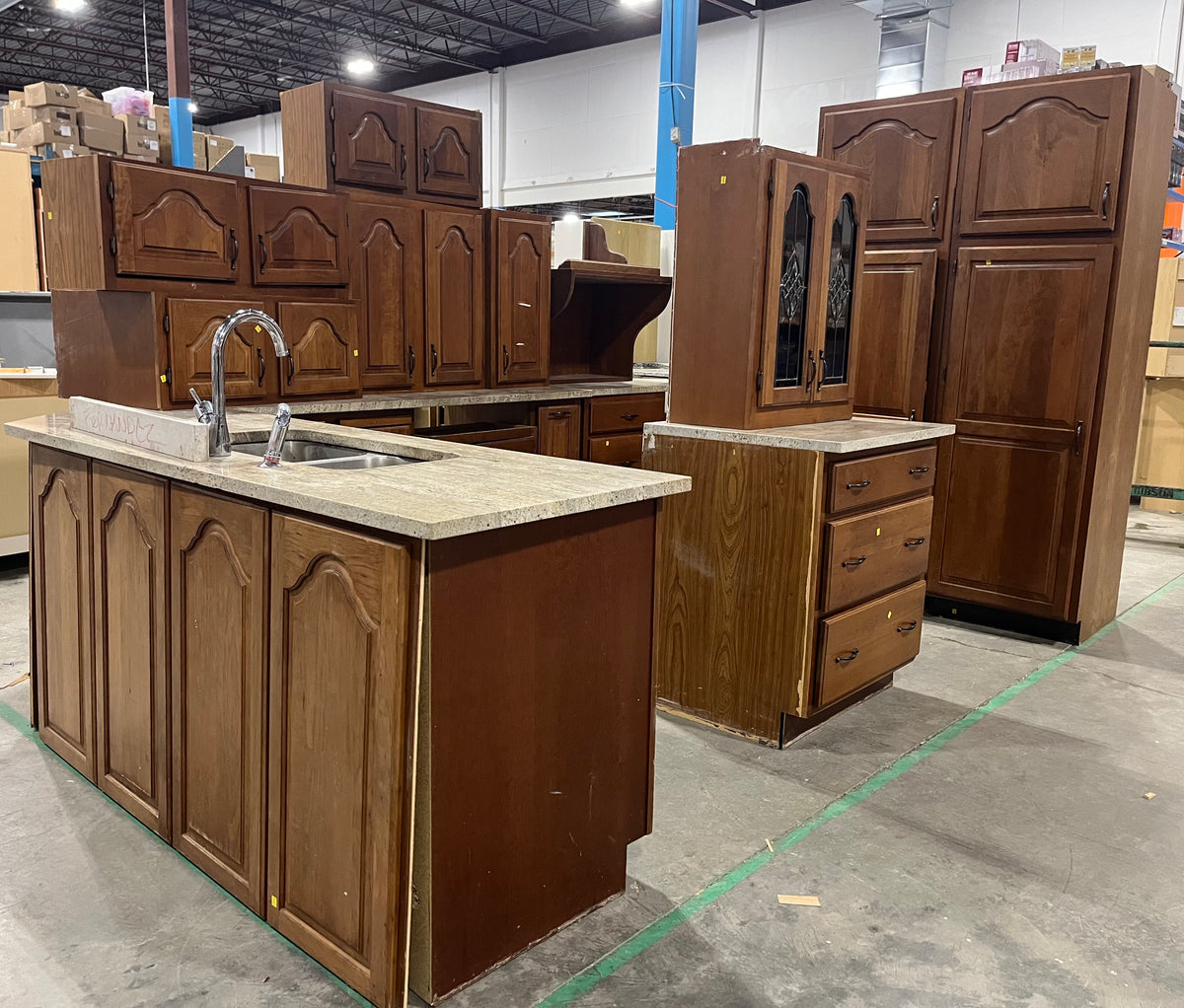 Honey Brown Kitchen w/ Granite Countertops Habitat for Humanity Greater Ottawa ReStore