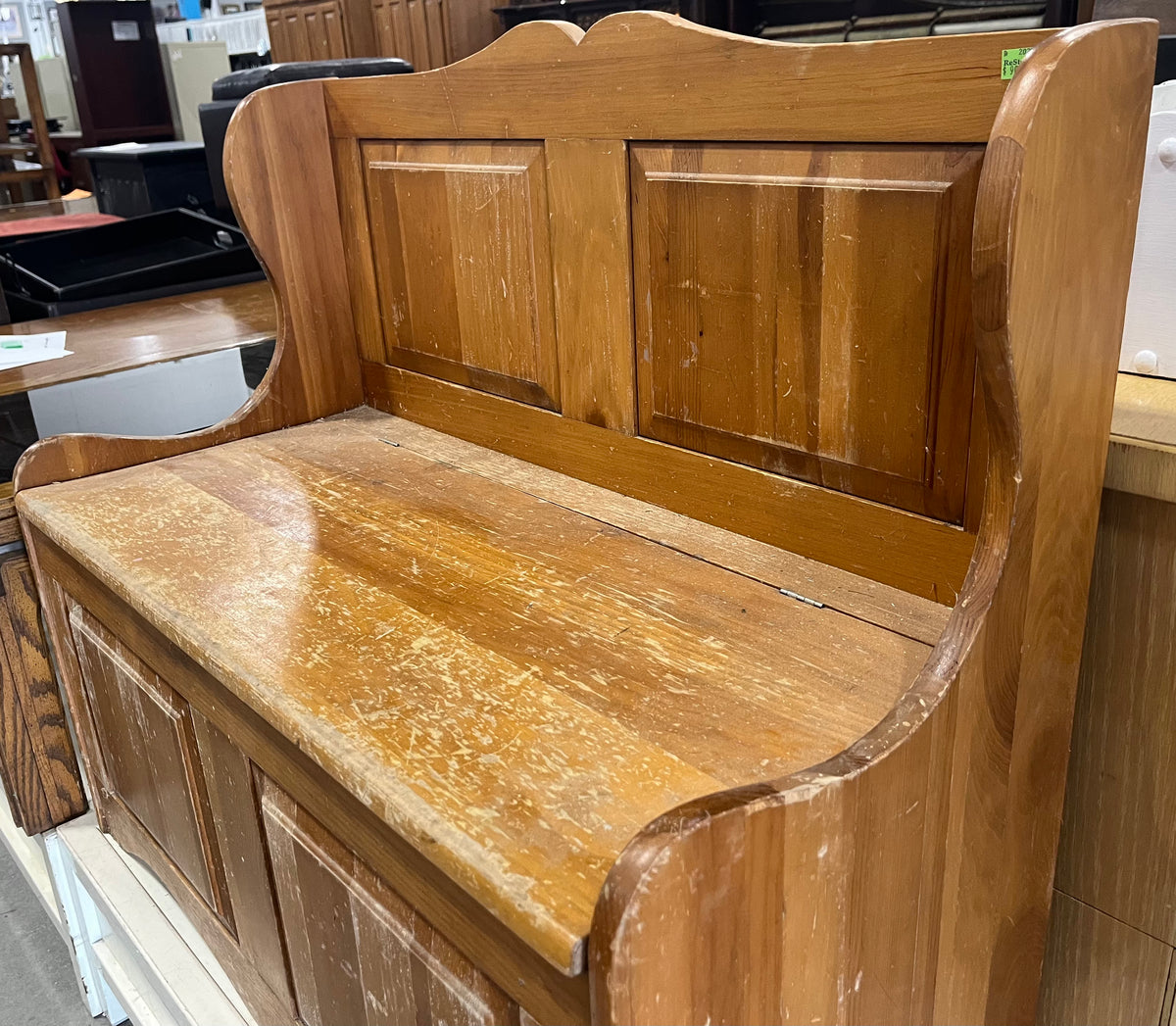 Entryway Bench with Storage Habitat for Humanity Greater Ottawa ReStore