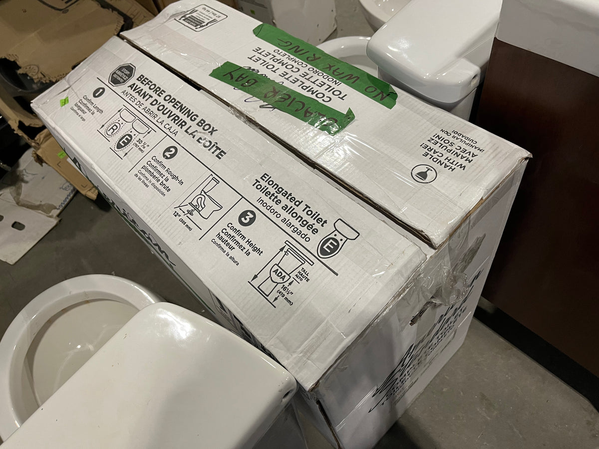 American Standard Cadet Millennium 4.8L Single Flush Right Height Elon