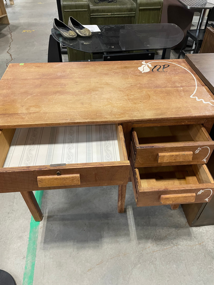 Small Wooden Desk Habitat for Humanity Greater Ottawa ReStore