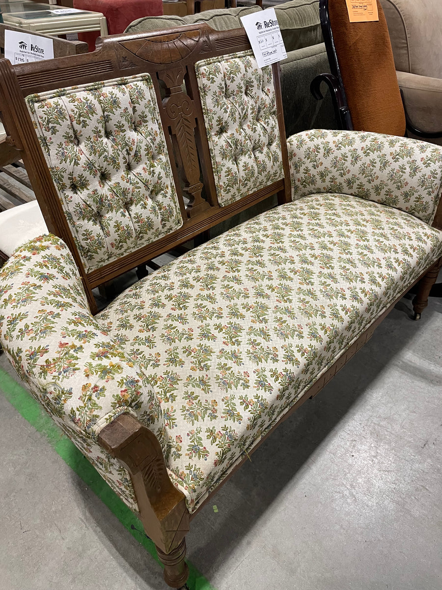Floral Entryway Bench Habitat for Humanity Greater Ottawa ReStore