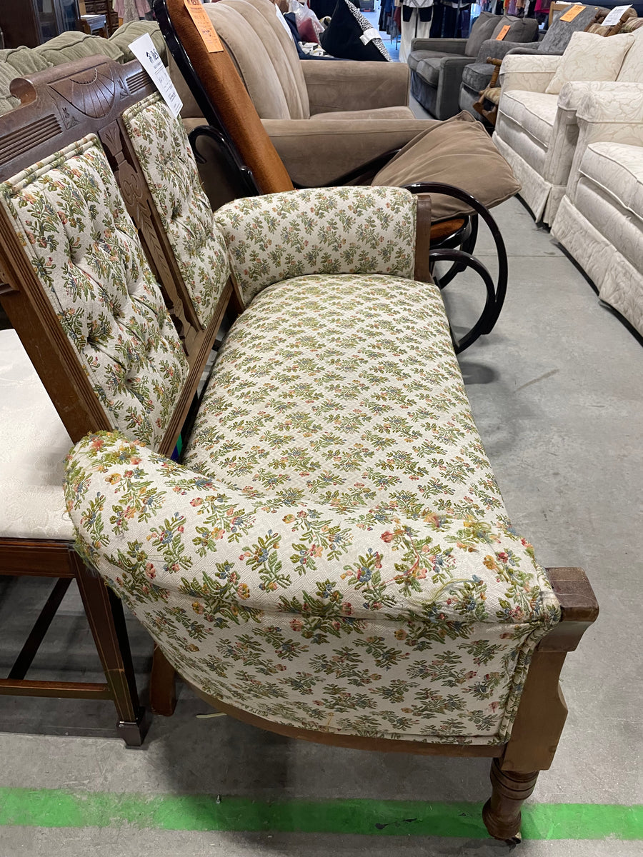 Floral Entryway Bench Habitat for Humanity Greater Ottawa ReStore