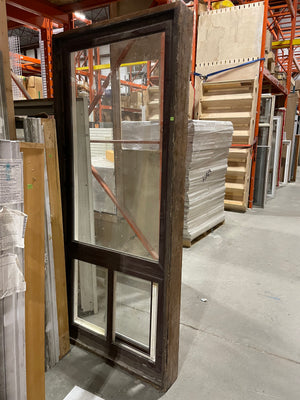 XL Tall Brown Window