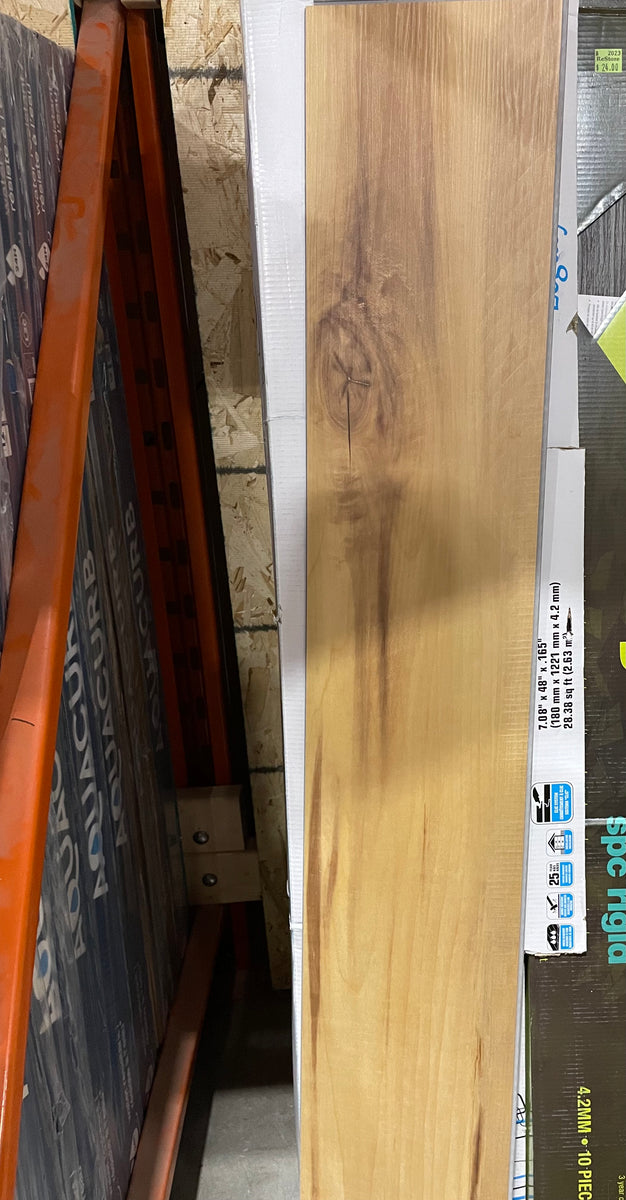 Rigid Vinyl Flooring Maple Habitat for Humanity Greater Ottawa ReStore