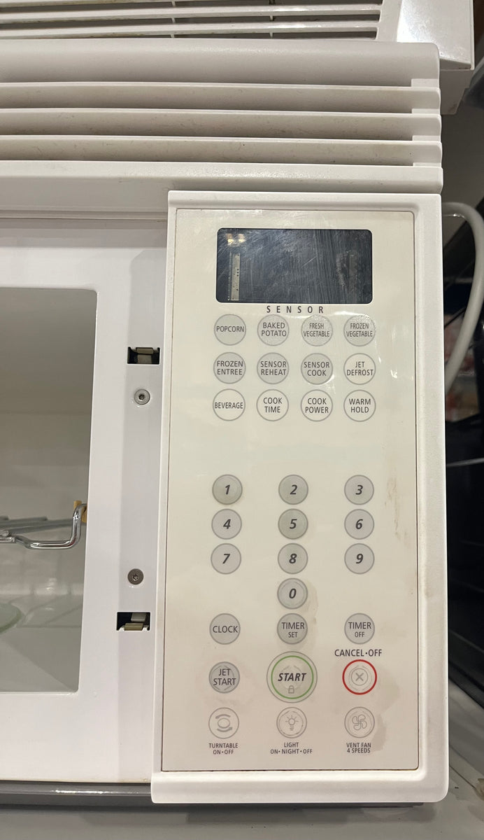 White Whirlpool Microwave Habitat for Humanity Greater Ottawa ReStore