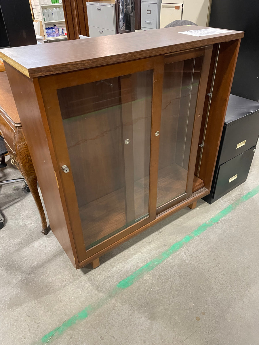 Bookcase with Sliding Glass Doors Habitat for Humanity Greater Ottawa