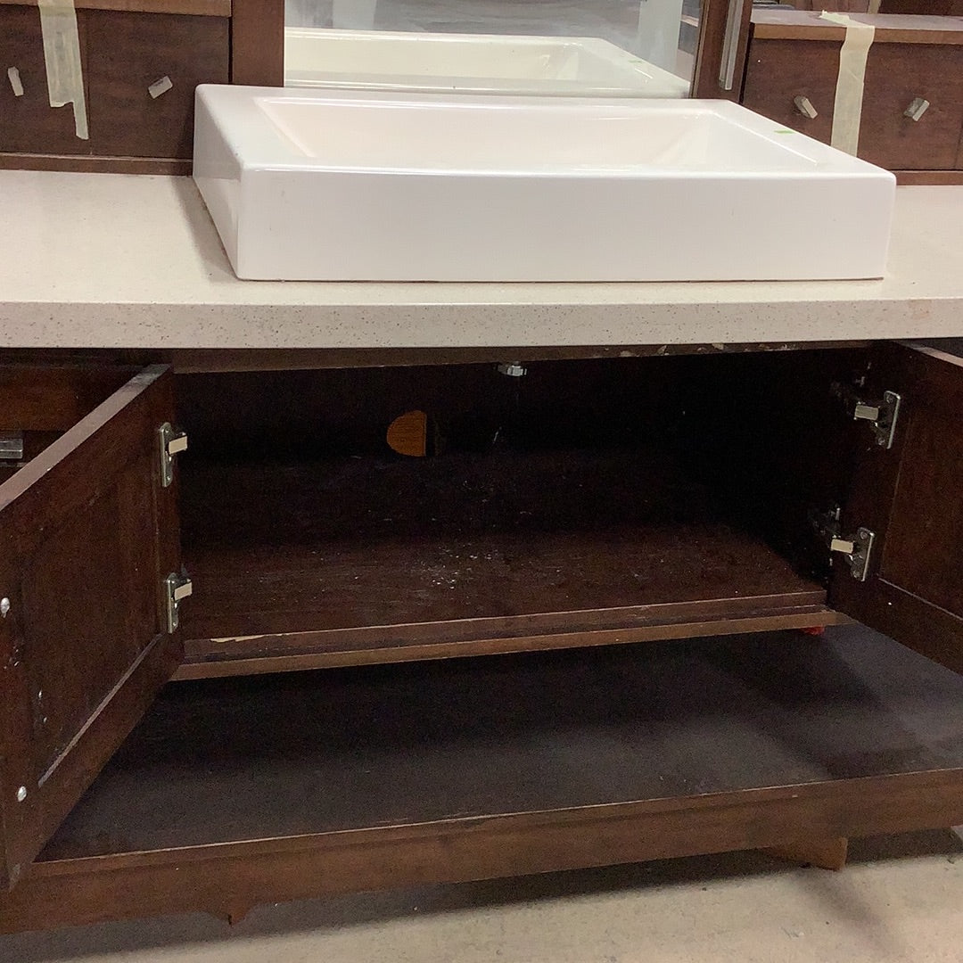 Large Granite Counter Bathroom Vanity Habitat for Humanity Greater Ottawa ReStore