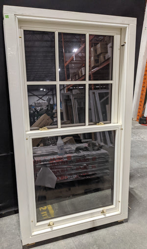 Standard Sliding Window with Faux Muntins and Keyed Lock (36.25" X 65")