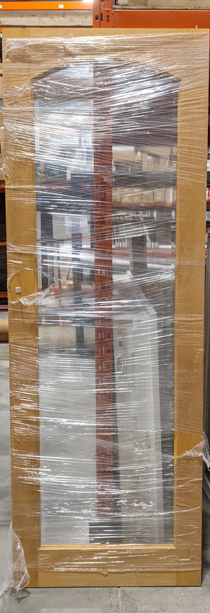 Light Brown 1 Panel French Door (34" x 96")