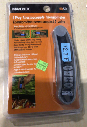 2 Way Thermocouple Thermometer