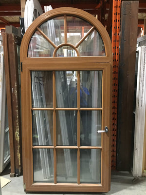 Tall Decorative Arched Window - (39.5x81x3.5)