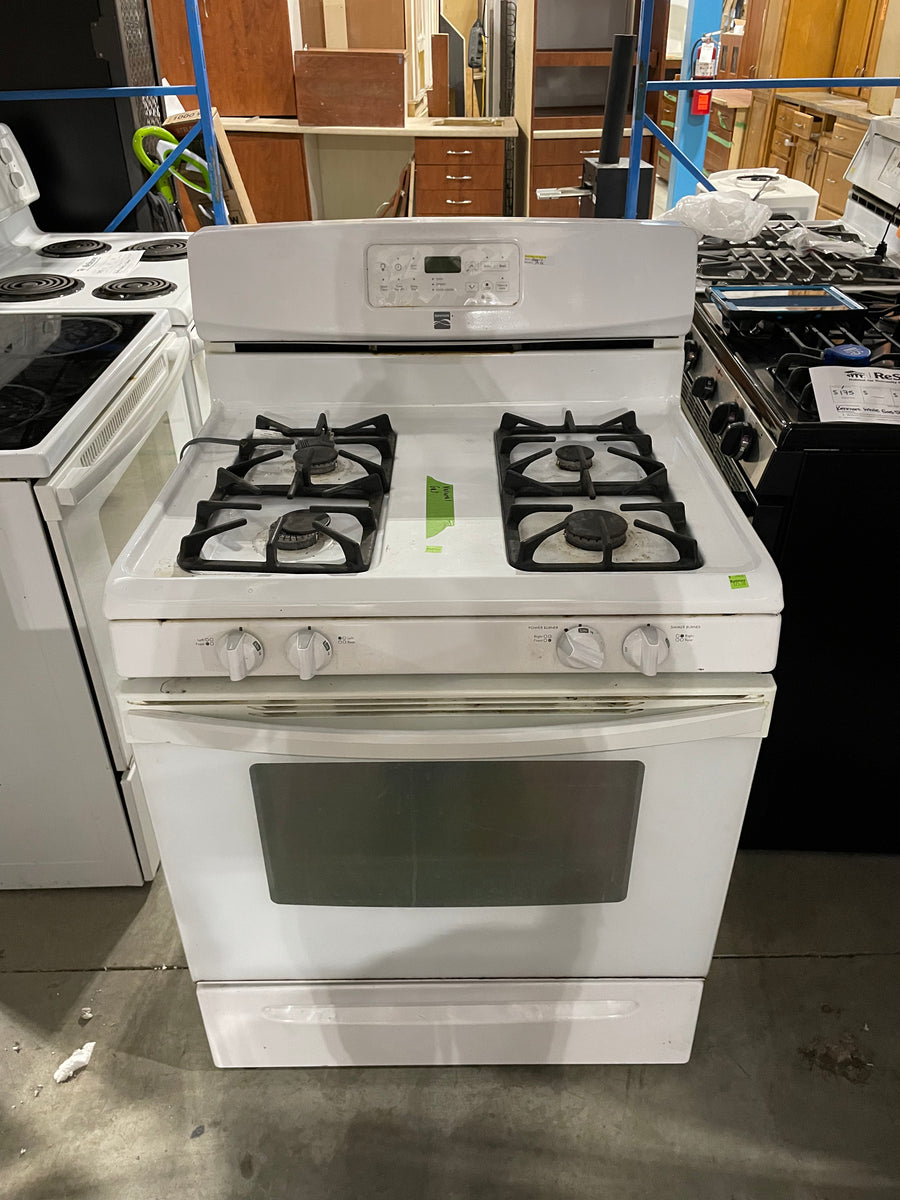 Kenmore White Gas Stove Habitat for Humanity Greater Ottawa ReStore