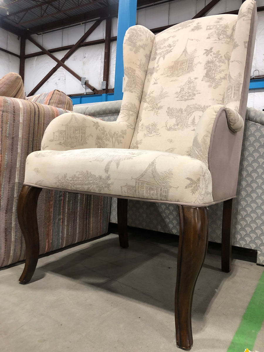 Wingback Chair Habitat for Humanity Greater Ottawa ReStore