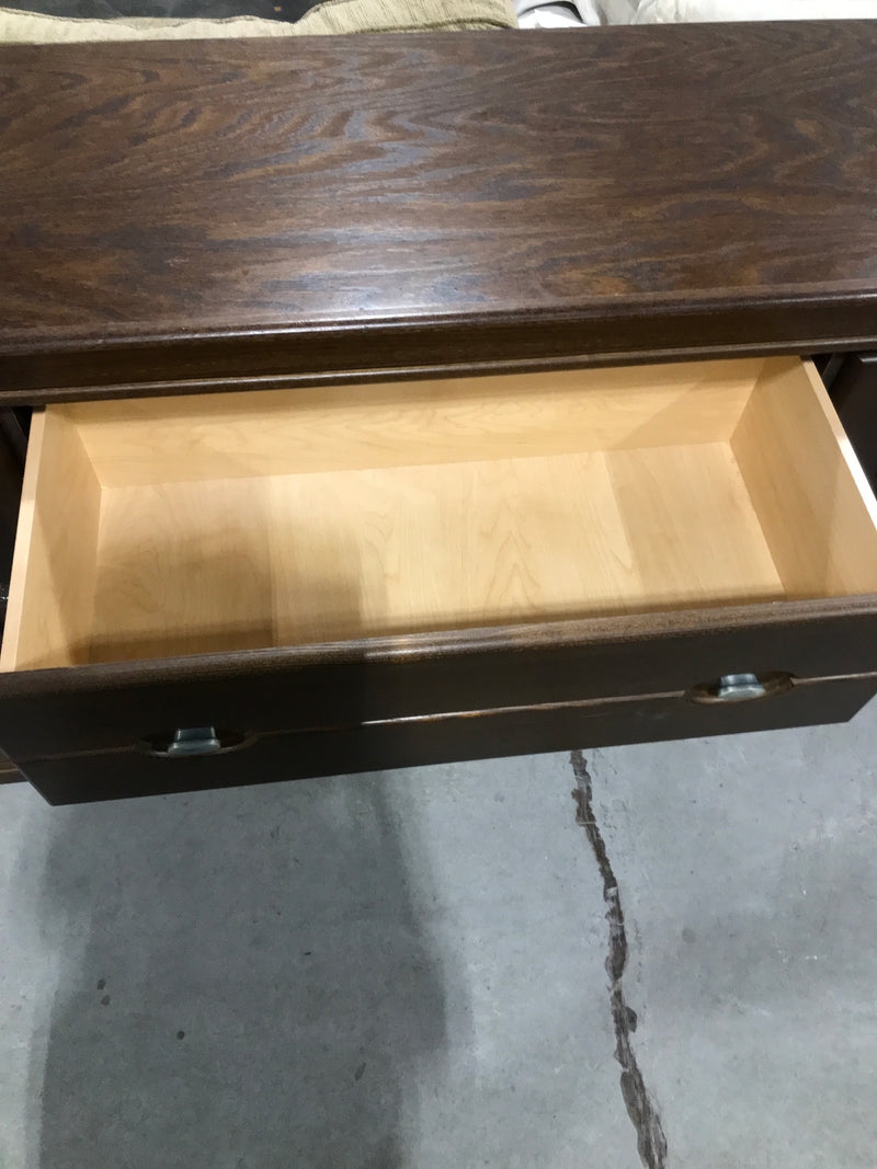 6 Drawer Long Dresser Brown