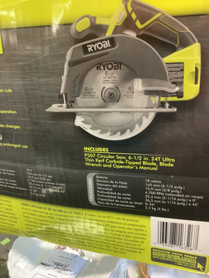 Ryobi Cordless Circular Saw