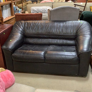 Leather Love Seat