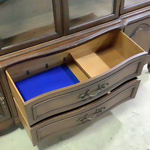 Beveled Buffet and Hutch