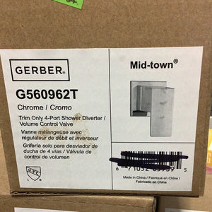 Gerber Mid-Town Shower Diverter