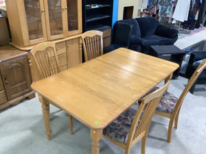 Honey Coloured Dining Set (7 pc.)