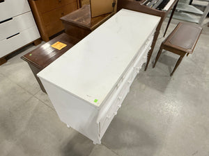 White Long Dresser