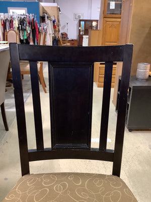 7 Piece Black Dining Table with Chairs