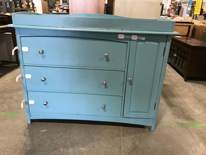 Teal Children’s Dresser
