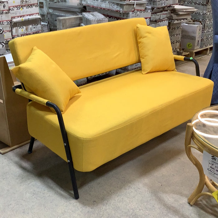 Modern Yellow Love Seat