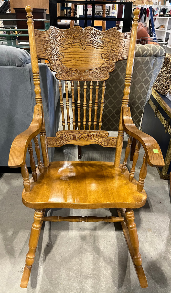 Carved Rocking Chair