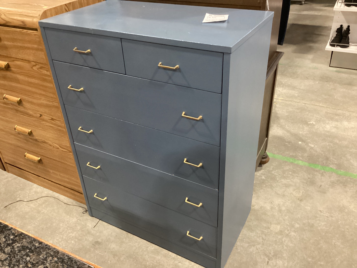 Tall Blue Dresser – Habitat for Humanity Greater Ottawa ReStore