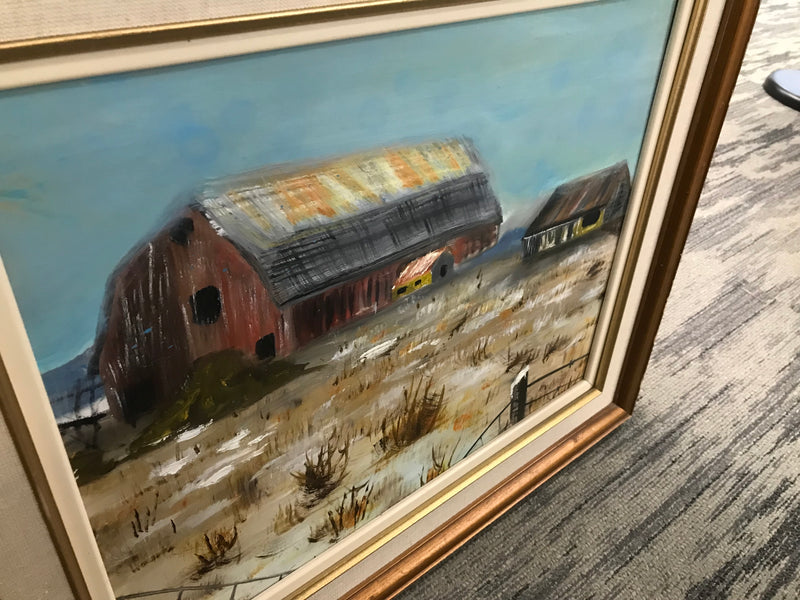 R. Wolff's Painted Farm Canvas