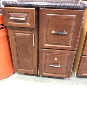 Maple Brown Complete Kitchen with Granite Countertops