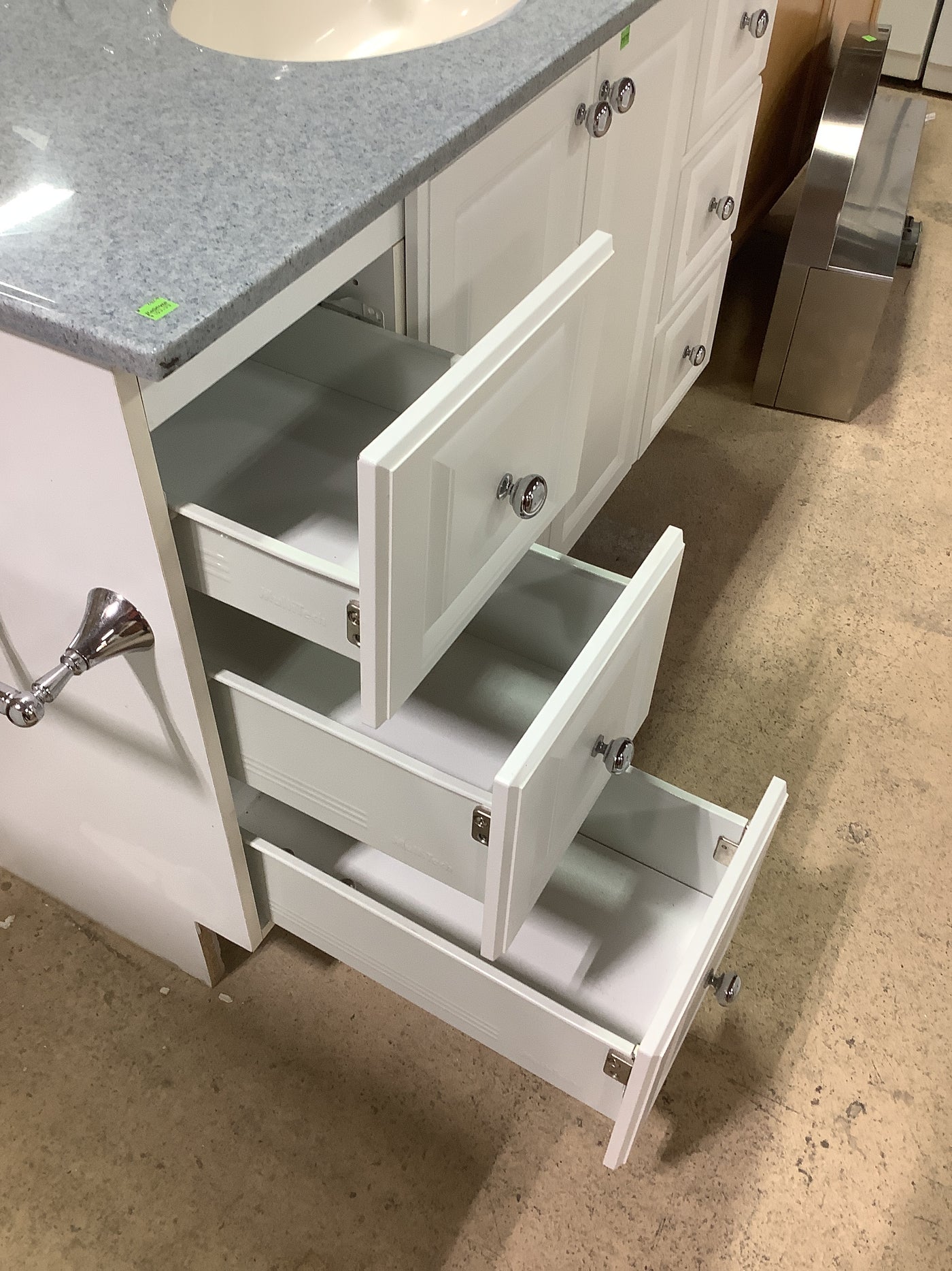 Blue Vanity Counter Habitat for Humanity Greater Ottawa ReStore