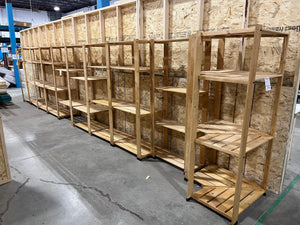 IKEA 10-Piece Wooden Storage Shelf Set