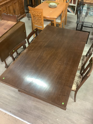 Handmade Hardwood Dining Set