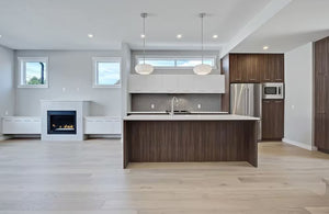 Wirebrushed Salsa Oak 3/4-in T x 7.5-in W x Varying Length Engineered Flooring (26.20 sqft/case)