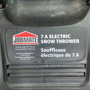 7 Amp Electric Snow Thrower