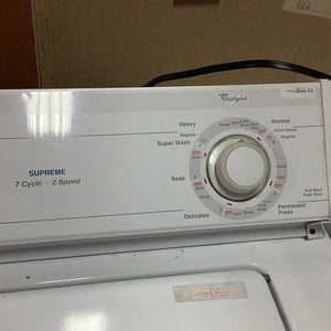 Whirlpool Heavy Duty Super Capacity Washer