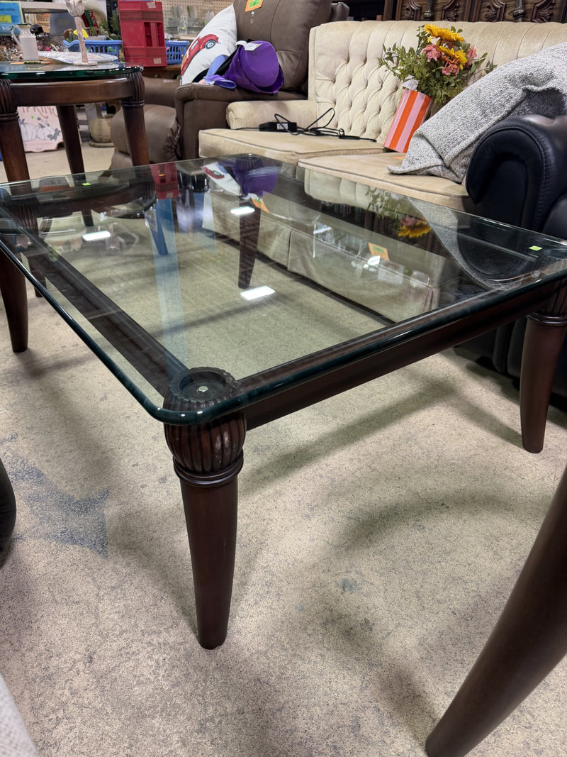 Rectangular Glass Coffee Table