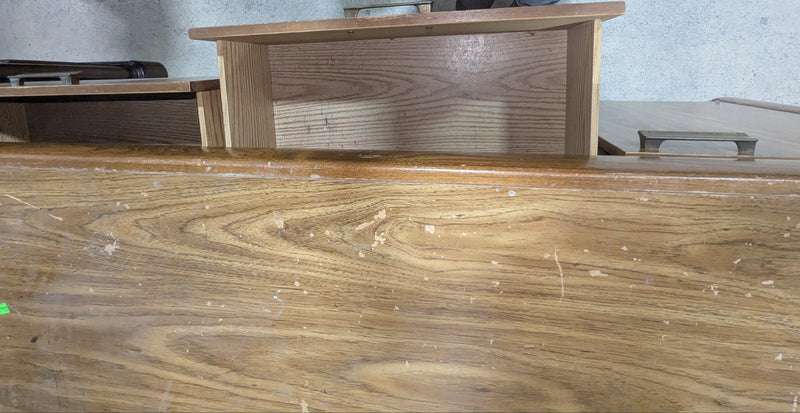 6-Drawer Wood Finish Dresser