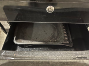 GE Black Gas Range