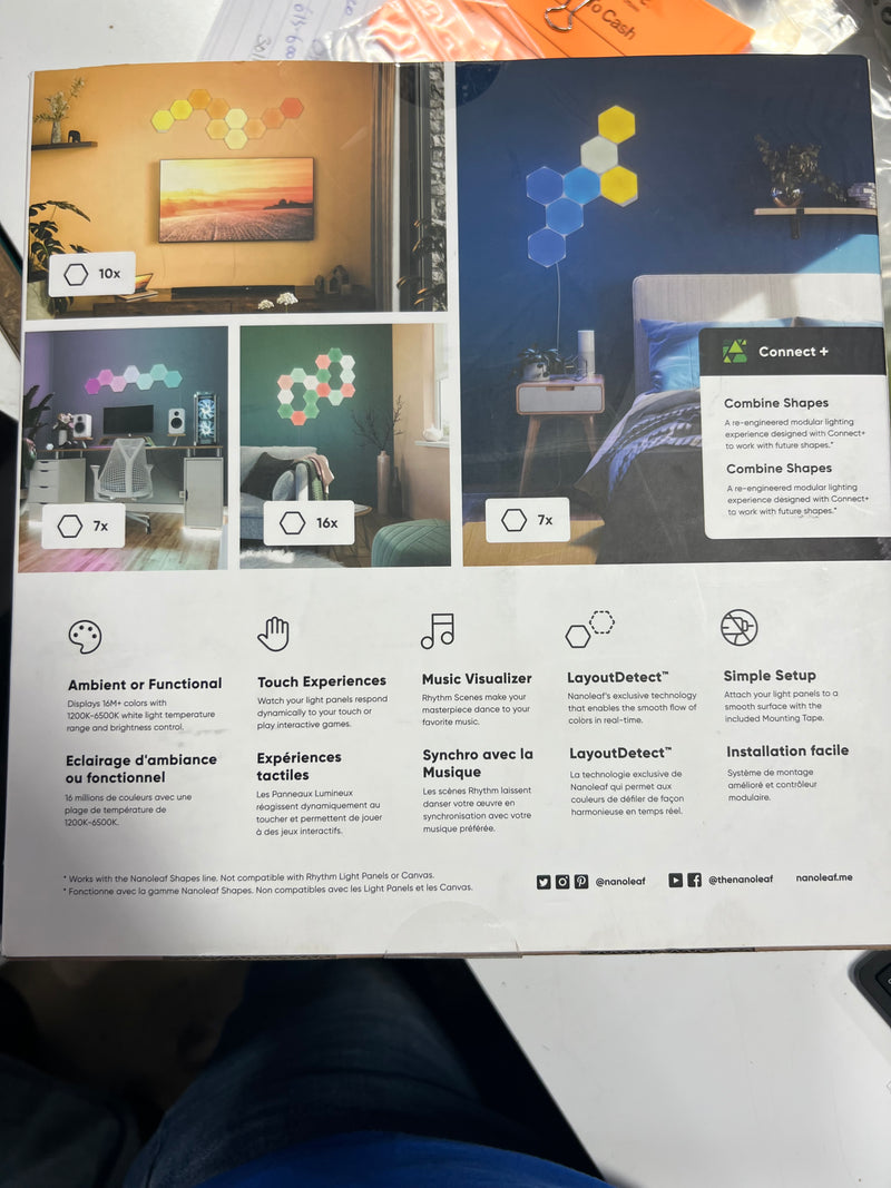 Nanoleaf Shapes Hexagons Smarter Kit