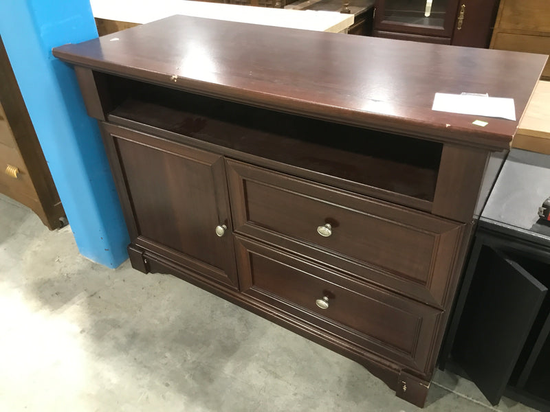 Cherry Wood TV Stand