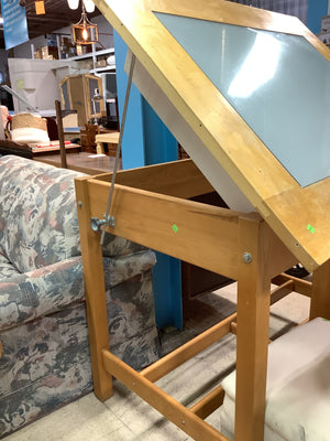 Glasstop Drafting Table