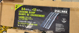 Steel Rung Folding Arched Loading Ramps (Pair)