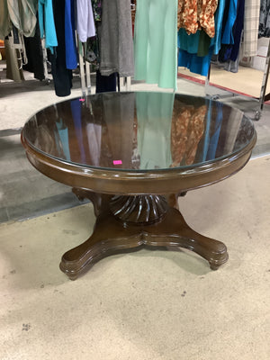 Circular Glass Coffee Table