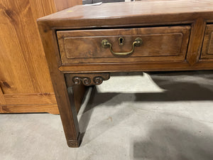 3-Drawer Wooden Antique Coffee Table